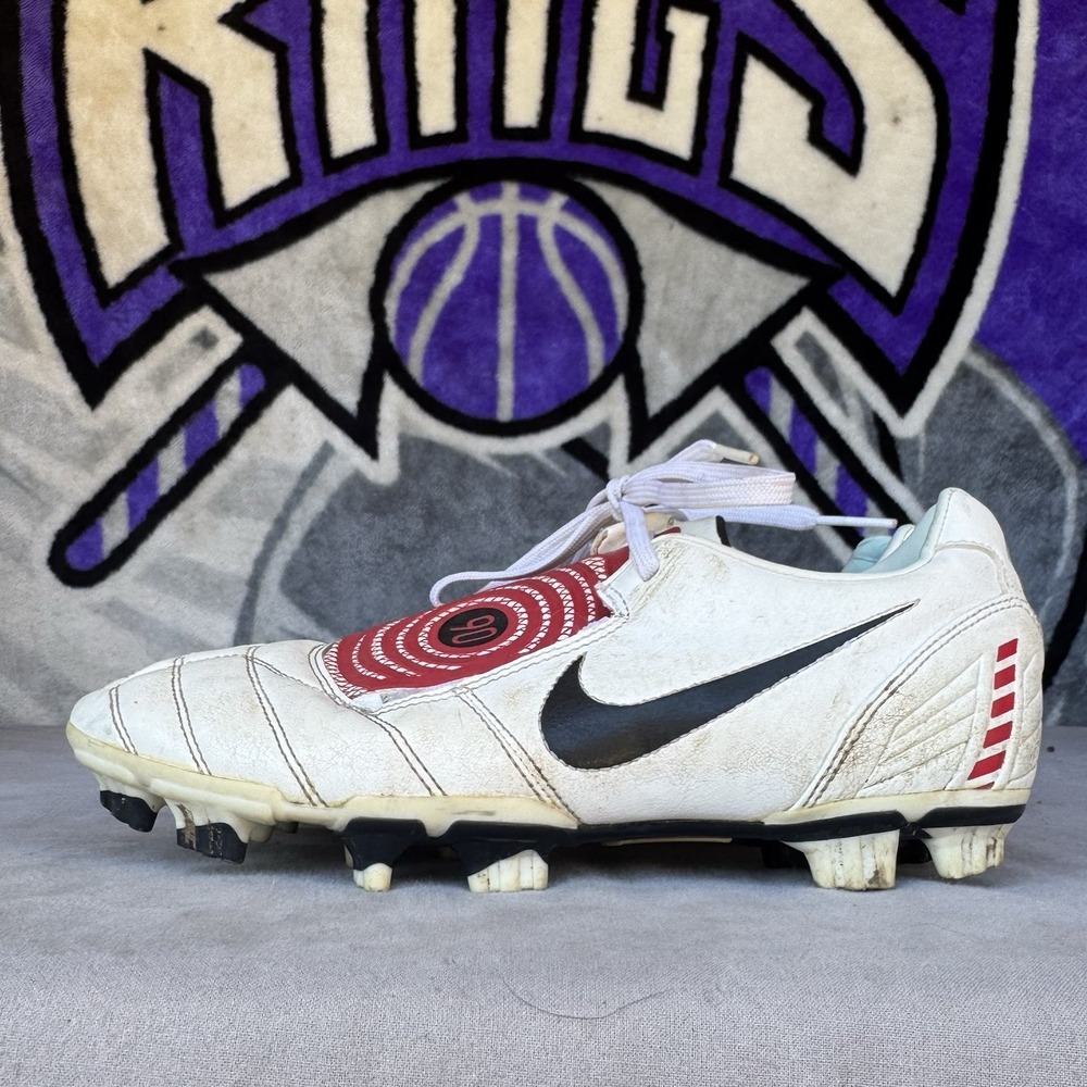 Size 7 - Nike Total 90 Laser Ninety 90 Cleats Mens White 354739-106